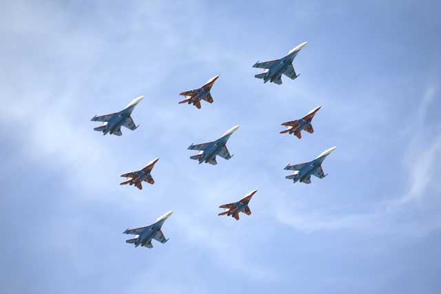 Фотографии самолетов на Параде Победы. 9 мая 2015 года, Москва