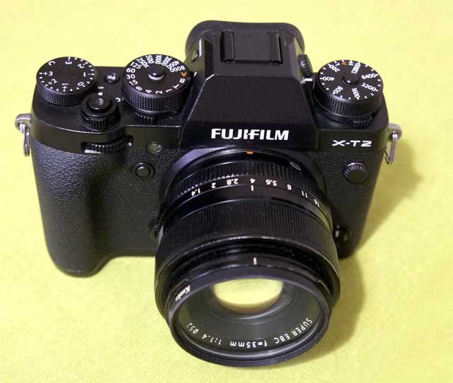 Fujifilm X-T2, Fujinon xf 35mm f/1.4 r