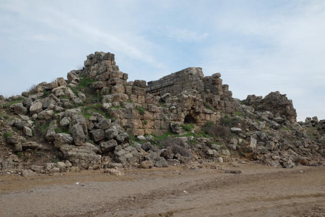 Развалины античного Сиде.